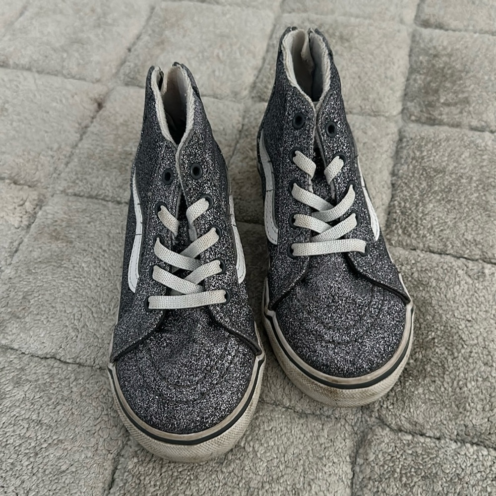 Vans glitter silver soze 9c sneakers